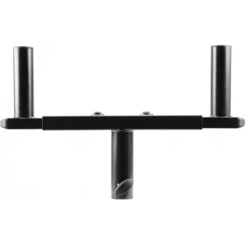 Forquilha para suporte Omnitronic GB-1 (modelo 6000456E) altura ajustável, construção robusta