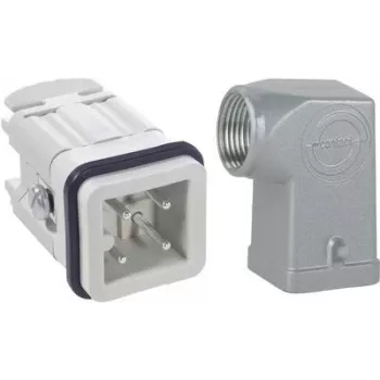 Conjunto de conectores LappKabel EPIC®KIT H-A 3 75009604 3 + PE parafusos 1 conjunto (75009604)