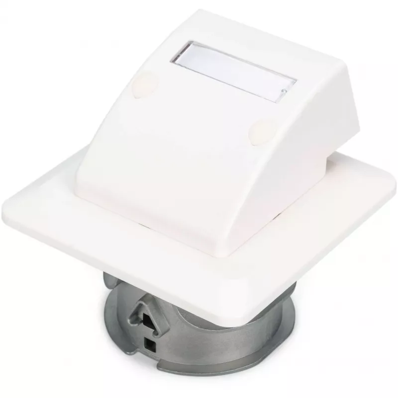 Tomada de parede de fibra ótica FTTH Digitus DN-93201 adaptador SC/LC 86x30x86mm