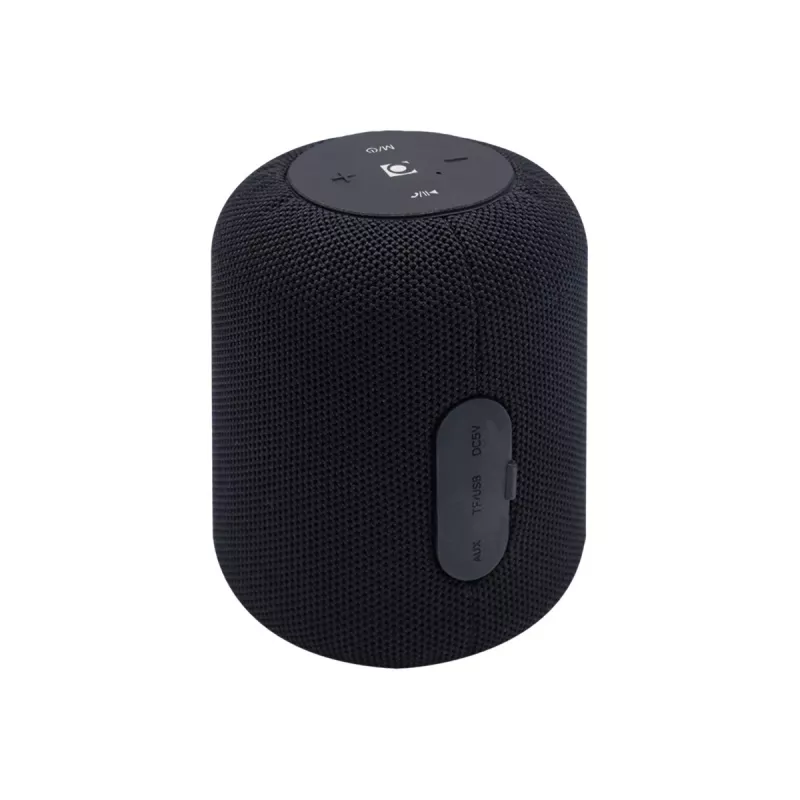 Altifalante portátil mono Gembird SPK-BT-15-BK — 5 W RMS, Bluetooth, MicroSD, 1200 mAh, Preto