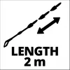 Acessório para lavadora de alta pressão Einhell 4144024 preto cinzento 5 unid.