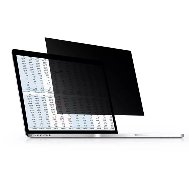 Filtro de privacidade Qoltec 51050 para ecrã (13,3 polegadas) (11,59 polegadas, 16:9), película protetora para portátil