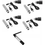 Conjunto sem fios DMX EUROLITE QuickDMX transmissor 1x + recetor com pilha 4x (MPN 20000901)