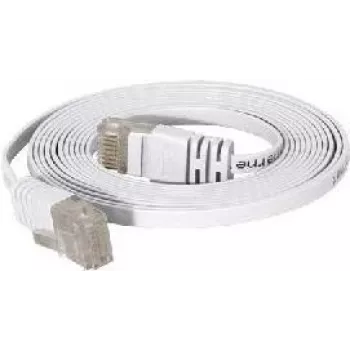Cabo de rede Tecline 5m Cat.6 branco