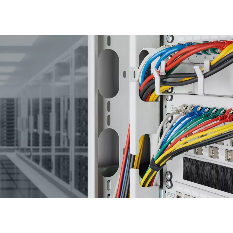 Cabo de rede Digitus CAT 6A classe Ea F/FTP 5m preto