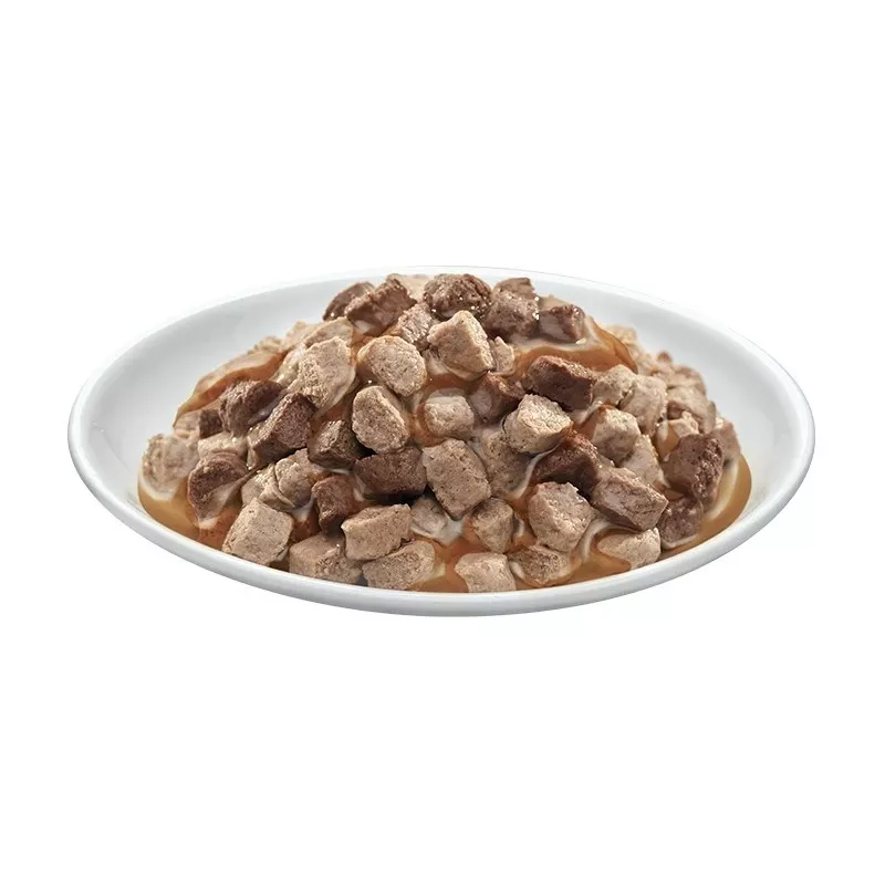 PREVITAL XXL BOX mix de sabores com frango, vitela, salmão e fígado em molho - Alimento húmido para gatos - 48 x 100 g