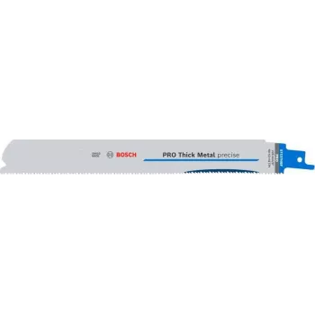 Lâmina de serra sabre Bosch S1137HBF 1,1x25x225 mm, 5 unid. — para metal mais espesso