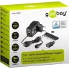 Régua de alimentação Qoltec PDU anti-sobrecarga para RACK 19 | 1U | 16A | 6xFRANCESA | 2m