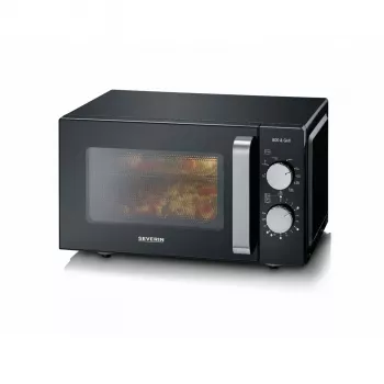 Micro-ondas com grelhador Severin MW 7762, 800 W, 20 l