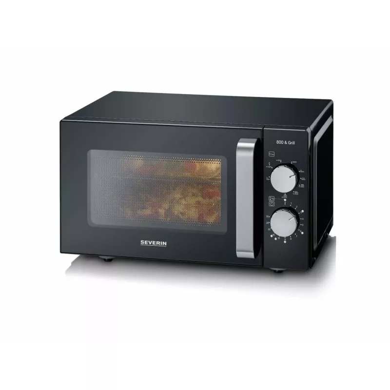 Micro-ondas com grelhador Severin MW 7762, 800 W, 20 l