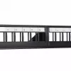 Patch panel 1U LANBERG PPKS-1124-B, 24 portas, 1U, ABS, preto, 482,6×44,5×154 mm