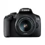 Canon EOS 2000D BK 18-55 IS II EU26 kit de câmara DSLR 24,1 MP CMOS 6000 x 4000 píxeis preto