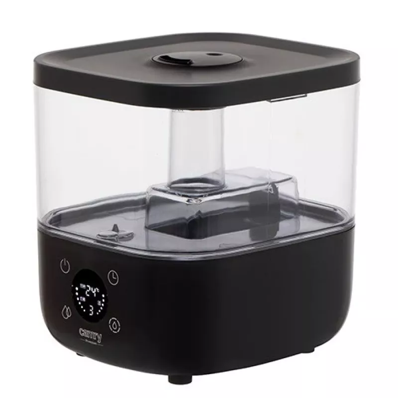 Camry | CR 7973b | Humidificador | 23 W | Capacidade do depósito de água 5 L | Adequado para divisões até 35 m² | Ultrassónico | Potência de humidificação 100-260 ml/h | Preto