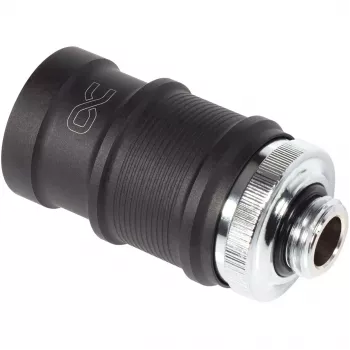 Acoplamento de engate rápido Alphacool ES BLH1A Push-in Female AG cromado preto mate