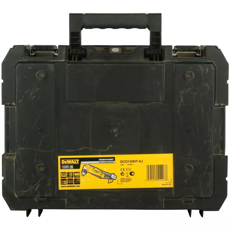 Berbequim DeWALT DCD740NT-XJ 2000 rpm mandril de aperto rápido 1,3 kg preto, amarelo