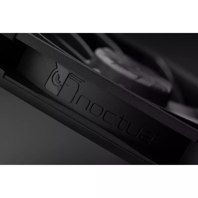 Noctua NF-A14x25 G2 PWM Sx2-PP chromax.preto 140mm conjunto de duas ventoinhas