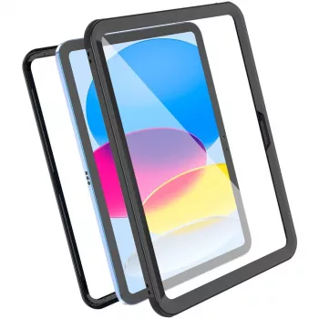 Capa traseira 4smarts Stark 27,7 cm (10,9 polegadas) preto transparente para iPad 10.ª ger.