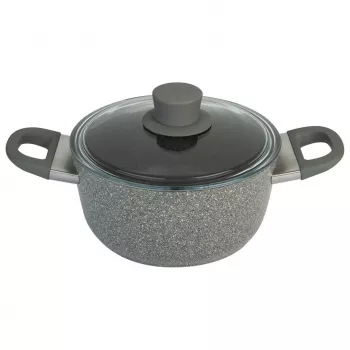 Panela de granito para indução com tampa Ballarini Murano - 4,8 l