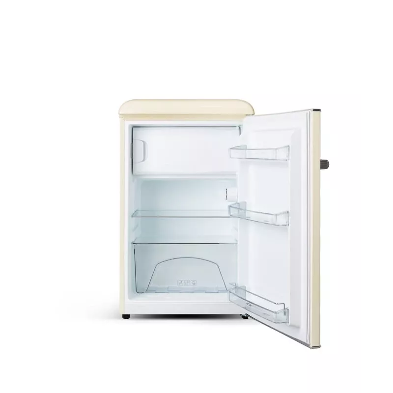 ETA | Frigorífico | ETA253590040E Storio retro | Classe de eficiência energética E | Aparelho de instalação livre | Frigorífico sem congelador | Altura 90 cm | Volume de refrigeração 92 L | Volume de congelação 18 L | 38 dB |