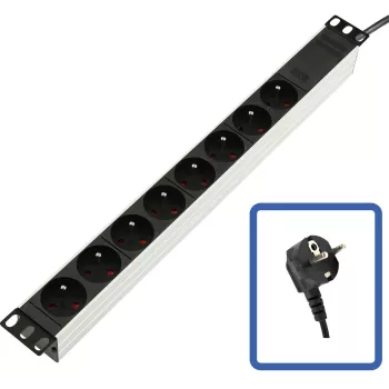 Unidade de distribuição de energia Lanview TUPS032 Preto 4000 W 510 mm