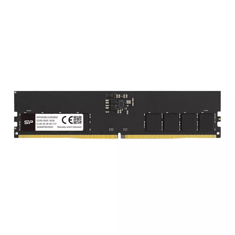 Silicon Power SP032GBLVU560F02 DIMM para desktop, 32 GB x1, DDR5, 5600 MHz, CL46, 1.1v - 32 GB - DDR5