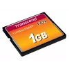 Transcend - Cartão de memória flash - 1GB - 133x - Cartão CompactFlash (TS1GCF133)