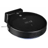 Aspirador robô TEESA Smart VAC 2 — redondo, preto, potência de aspiração 1000 Pa, bateria Li 9,6 V/2000 mAh, depósito de pó 0,2 l, WLAN, regresso automático