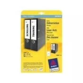 Etiquetas largas para dossiê Avery L6061-25