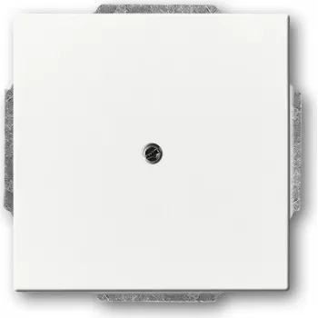 BUSCH JAEGER BJ 1749-84 tampa para saída de cabo técnica de dados e comunicação branco estúdio