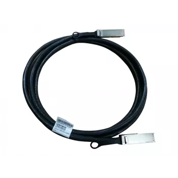HPE - Cabo de cobre de ligação direta X240 - Cabo de ligação direta 100GBase - QSFP28 (M) a QSFP28 (M) 3 m