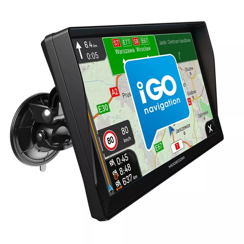 Navegação automóvel MODECOM FreeWAY CX 9.3 PLUS + iGO Navigation Truck (1 ano de atualizações)