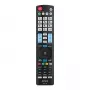 Comando à distância infravermelho SAVIO RC-11 para TV LG, preto, alcance 10 m, suporta 1 dispositivo