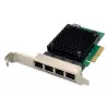 Placa de rede Digitus 4 portas 2,5 Gigabit Ethernet PCI Express chipset Realtek