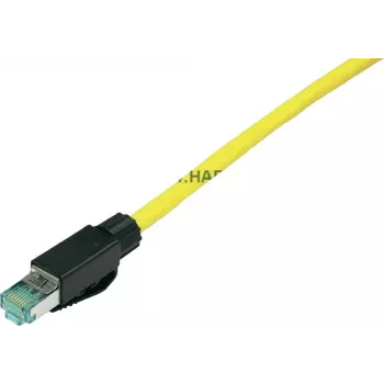 Harting 09 45 151 1520 cabo de rede Ethernet preto