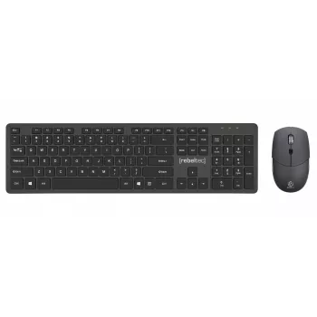 Conjunto de teclado e rato sem fios Rebeltec