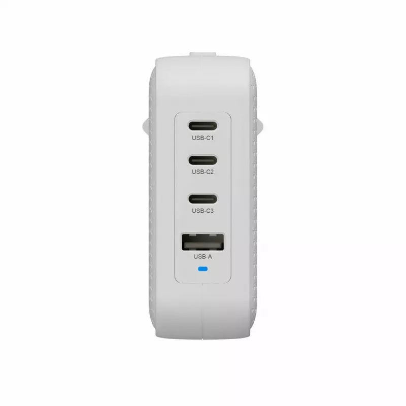 Hyper HyperJuice 100W USB-C GaN Carregador de viagem 3C+1A - Branco (HJ1002WHWWGL)