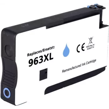 Renkforce Tinta substitui HP 963 XL (3JA27AE) compatível ciano RF-5706052 (RF-5706052)