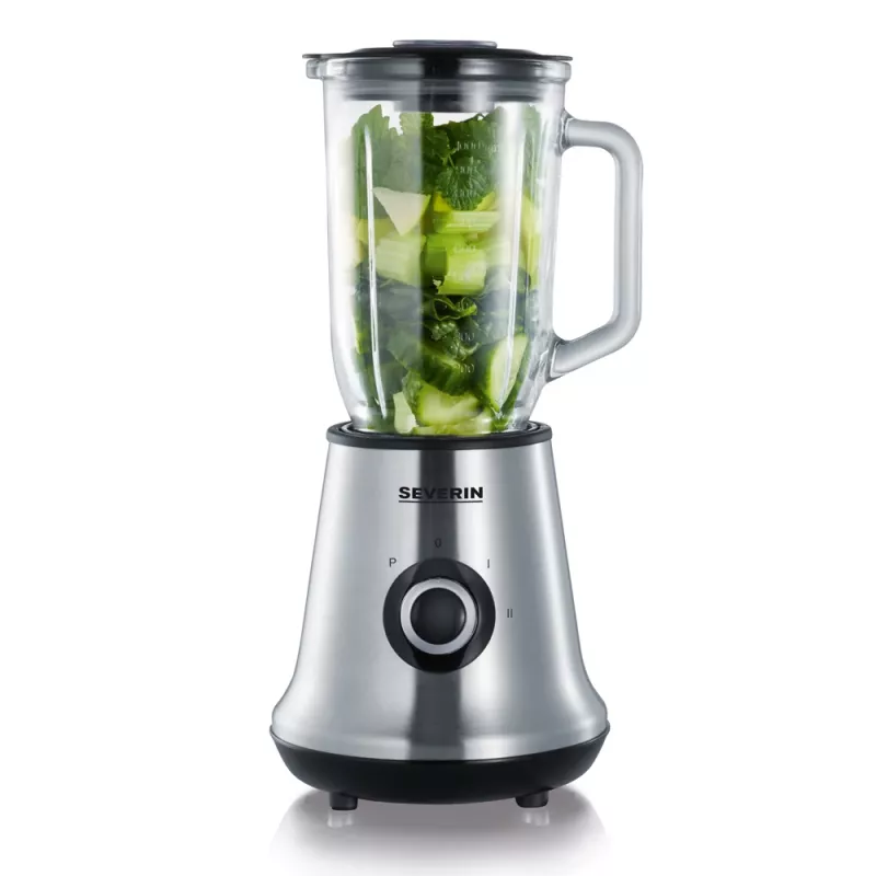 Batedeira Severin SM 3734 preta - aço inoxidável 1l 500W misturadora (SM 3734)