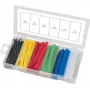 Conjunto de termorretrátil KS Tools 970.0540 – 100 unid., tamanhos e cores sortidos