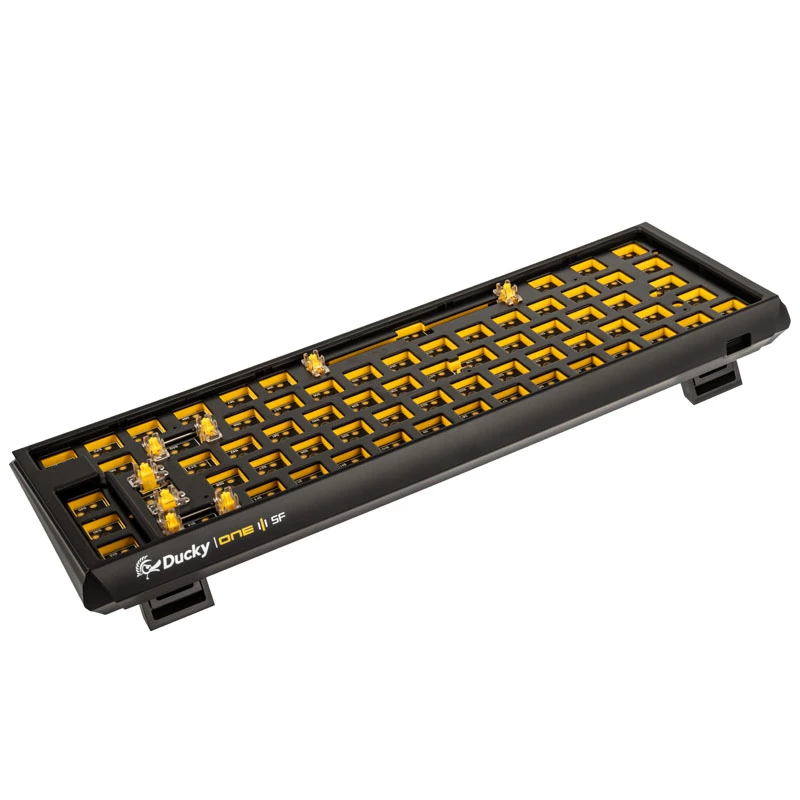 Teclado Ducky One 3 Hot-Swap Barebone SF Gaming USB Inglês dos EUA Preto