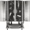 XE04-SP6P, dissipador de CPU prateado/preto, 92 mm