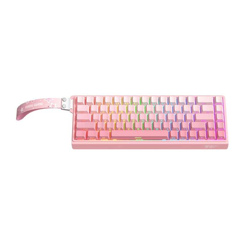 ONIKUMA G69 teclado, rosa, QWERTY