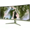Monitor curvo Arozzi Nova 34 polegadas (86,4 cm) 3440×1440 AZ-NO-34T2K165-FST verde
