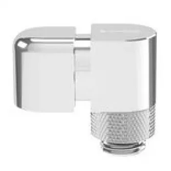 Adaptador Barrow TX360PX-21 S 360° G1/4 polegadas 21 mm offset prateado – conector para refrigeração líquida