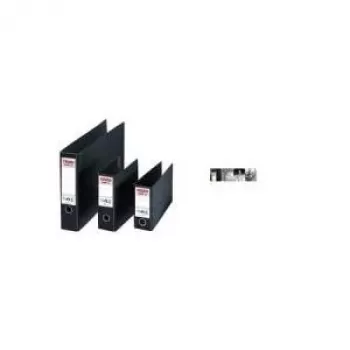 Caderno de argolas Herlitz 10397073 A3 preto