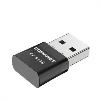 Adaptador USB Wi-Fi Bluetooth Comfast CF-813B 650 Mbit/s dupla banda 2,4 GHz/5 GHz