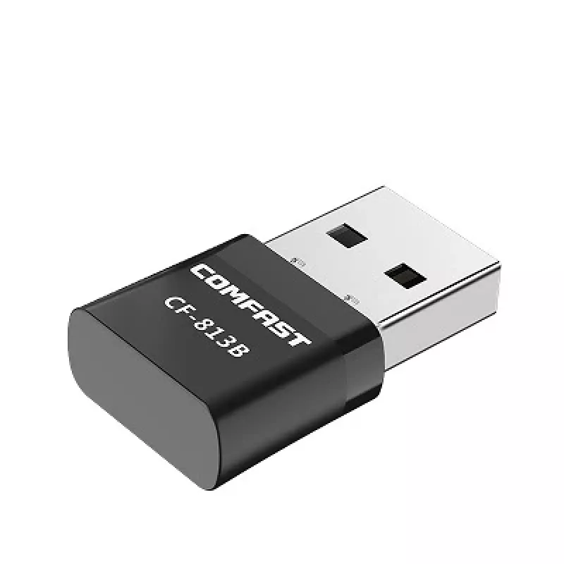 Adaptador USB Wi-Fi Bluetooth Comfast CF-813B 650 Mbit/s dupla banda 2,4 GHz/5 GHz