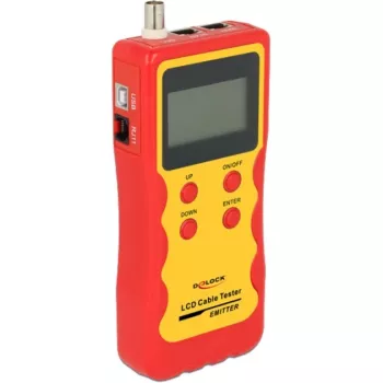 Delock testador de cabos LCD - testador de rede (86108)