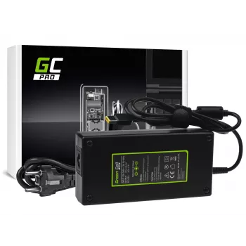 Fonte de alimentação Green Cell AD117P 170W 20V 8,5A para portáteis Lenovo, interior AC/DC, preta