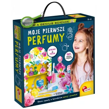 Conjunto educativo Liscianigiochi IM A Genius — O meu primeiro conjunto de perfume para crianças, atividade segura para criar fragrâncias